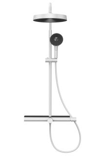 Душевая стойка AQUAme AQM8010W белый